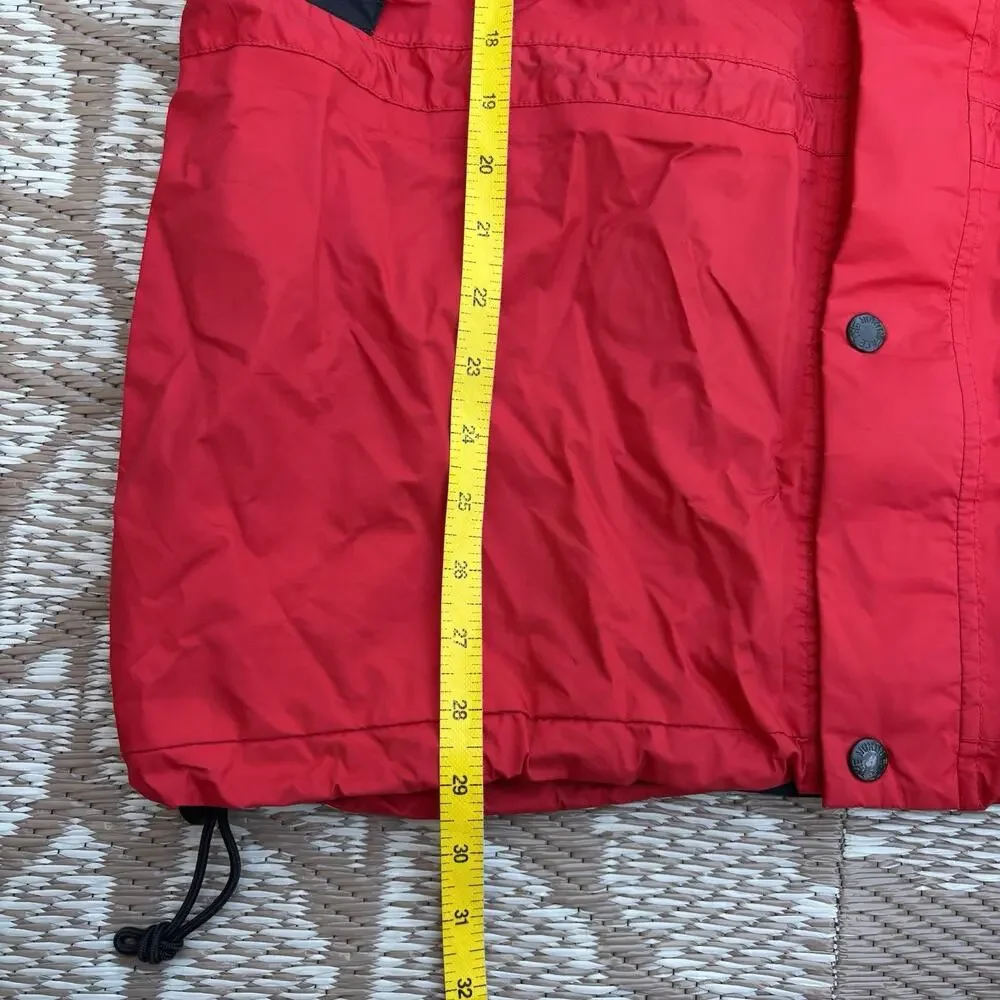 Vintage 90s The North Face Gore XCR Summit Series Jacket Mens Large Red Black